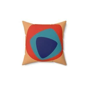 mid century modern square pillow oasis