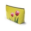 Floral T-bottom Pouch SPOTTED TULIP yellow - Image 15