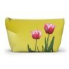 Floral T-bottom Pouch SPOTTED TULIP yellow - Image 19