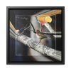 square framed wall art sparrow