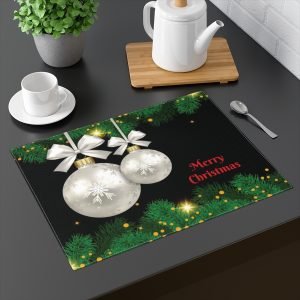 merry Christmas placemat black forest