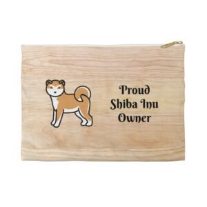 personalized cute dog accesory pouch