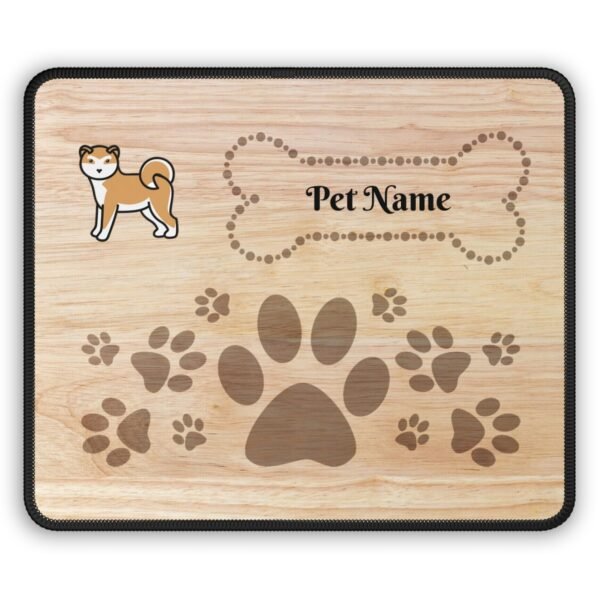 personalized cute dog mouse pad
