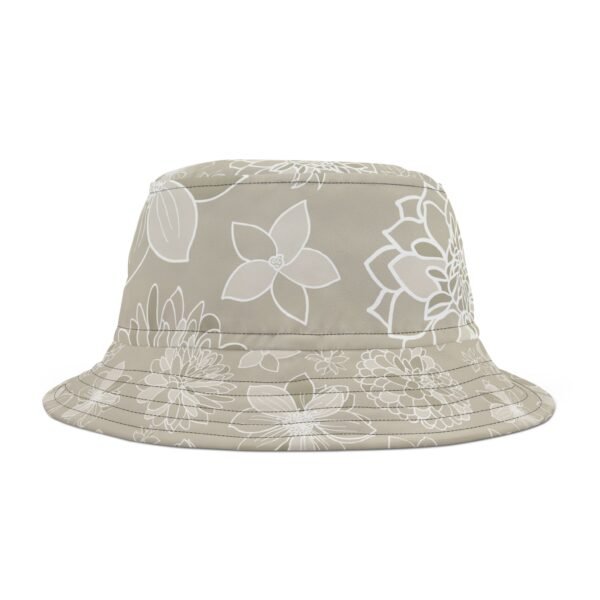 Floral Bucket Hat DAHLIA greige - medium - Image 12