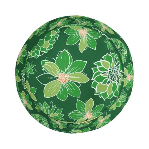 Floral Bucket Hat DAHLIAS green - dark - Image 13