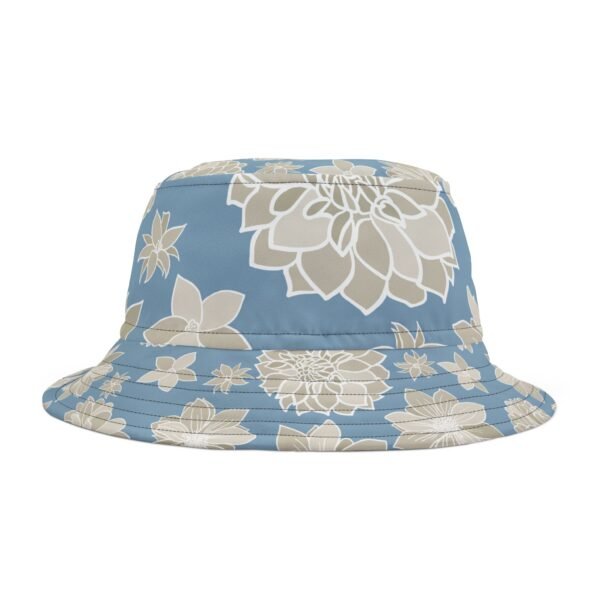 Floral Bucket Hat DAHLIA greige - sky - Image 10