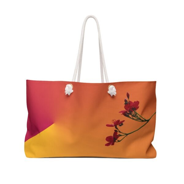 Floral Weekender Bag RED PRINCESS