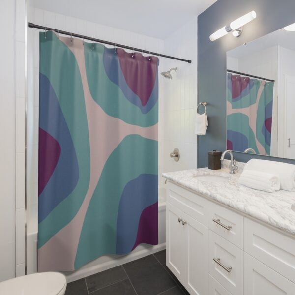 Mid Century Modern Shower Curtain BONITA