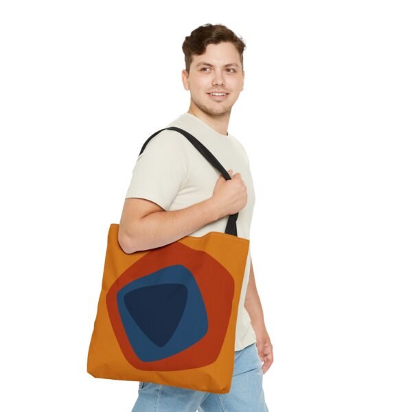 Mid Century Modern Tote Bag PALM - Image 3
