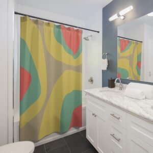 Mid Century Modern Shower Curtain SPRINGS
