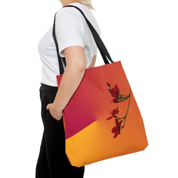 Floral Tote Bag RED PRINCESS - Image 4