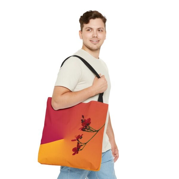 Floral Tote Bag RED PRINCESS - Image 3