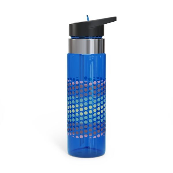 Sport Water Bottle 20oz PEACOCK lime Hrz - Image 9