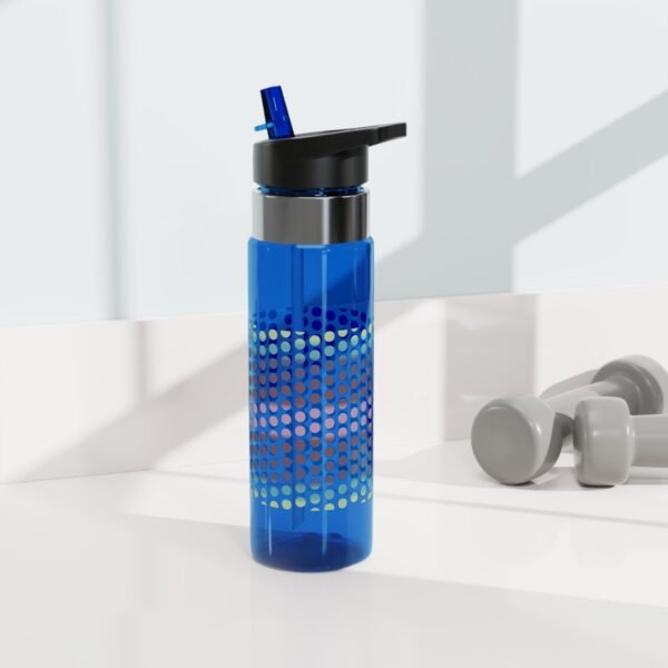 Sport Water Bottle 20oz PEACOCK lavender Hrz - Image 12