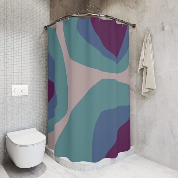 Mid Century Modern Shower Curtain BONITA - Image 3