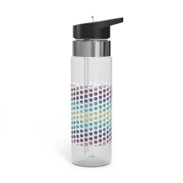 Sport Water Bottle 20oz PEACOCK lime Hrz