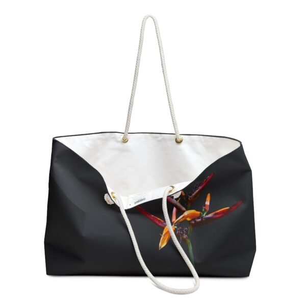 Floral Weekender Bag BIRD OF PARADISE black - Image 3