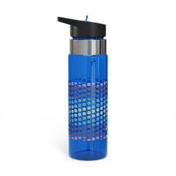 Sport Water Bottle 20oz PEACOCK lime Hrz - Image 11