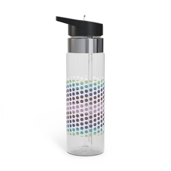 Sport Water Bottle 20oz PEACOCK lavender Hrz - Image 4