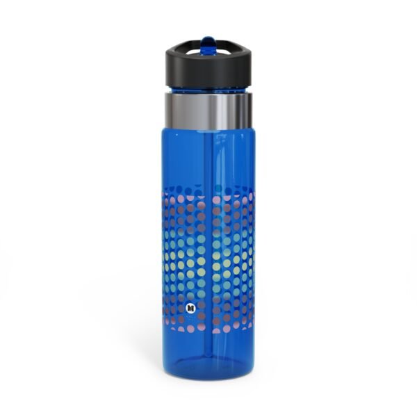 Sport Water Bottle 20oz PEACOCK lime Hrz - Image 10