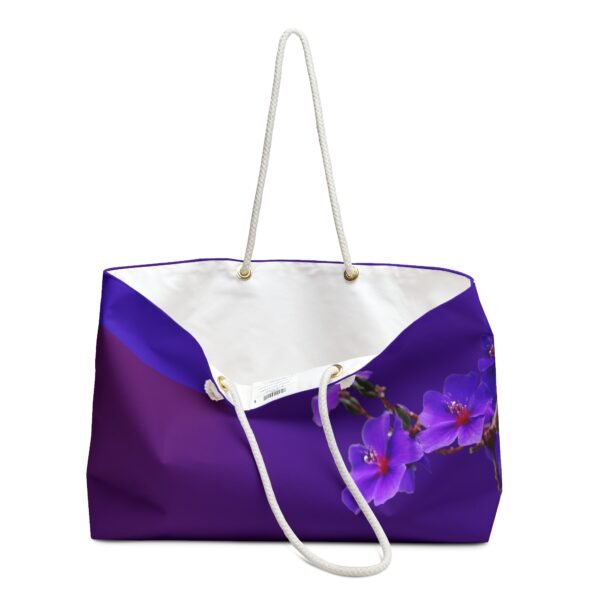 Floral Weekender Bag VIOLET PRINCESS - Image 3