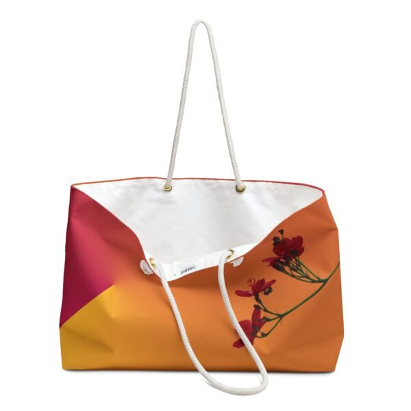 Floral Weekender Bag RED PRINCESS - Image 3