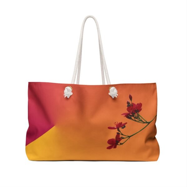 Floral Weekender Bag RED PRINCESS - Image 2