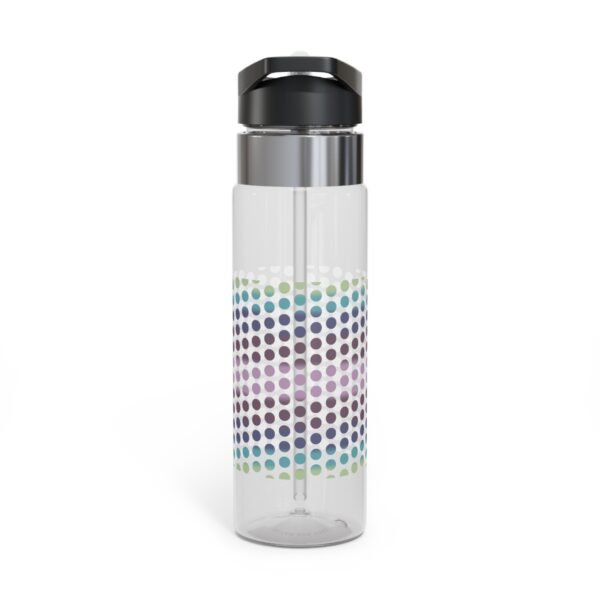 Sport Water Bottle 20oz PEACOCK lavender Hrz - Image 2