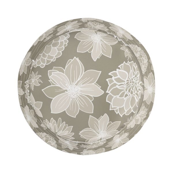 Floral Bucket Hat DAHLIA greige - dark - Image 6