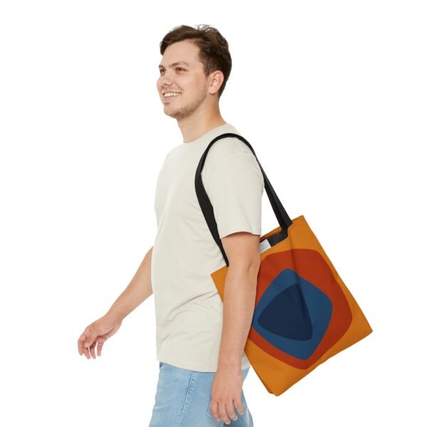 Mid Century Modern Tote Bag PALM - Image 7
