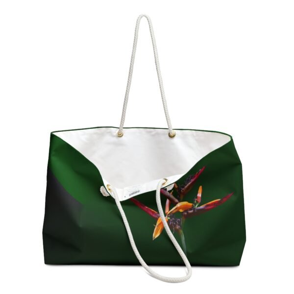 Floral Weekender Bag BIRD OF PARADISE green - Image 3