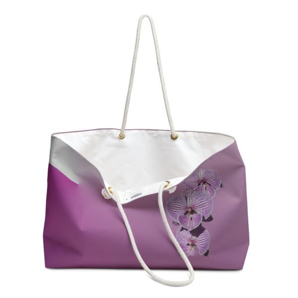Floral Weekender Bag ORCHID - Image 3
