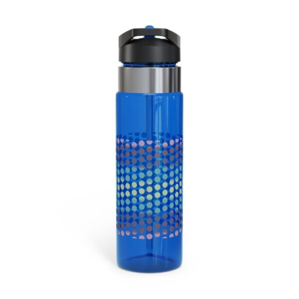 Sport Water Bottle 20oz PEACOCK lime Hrz - Image 8