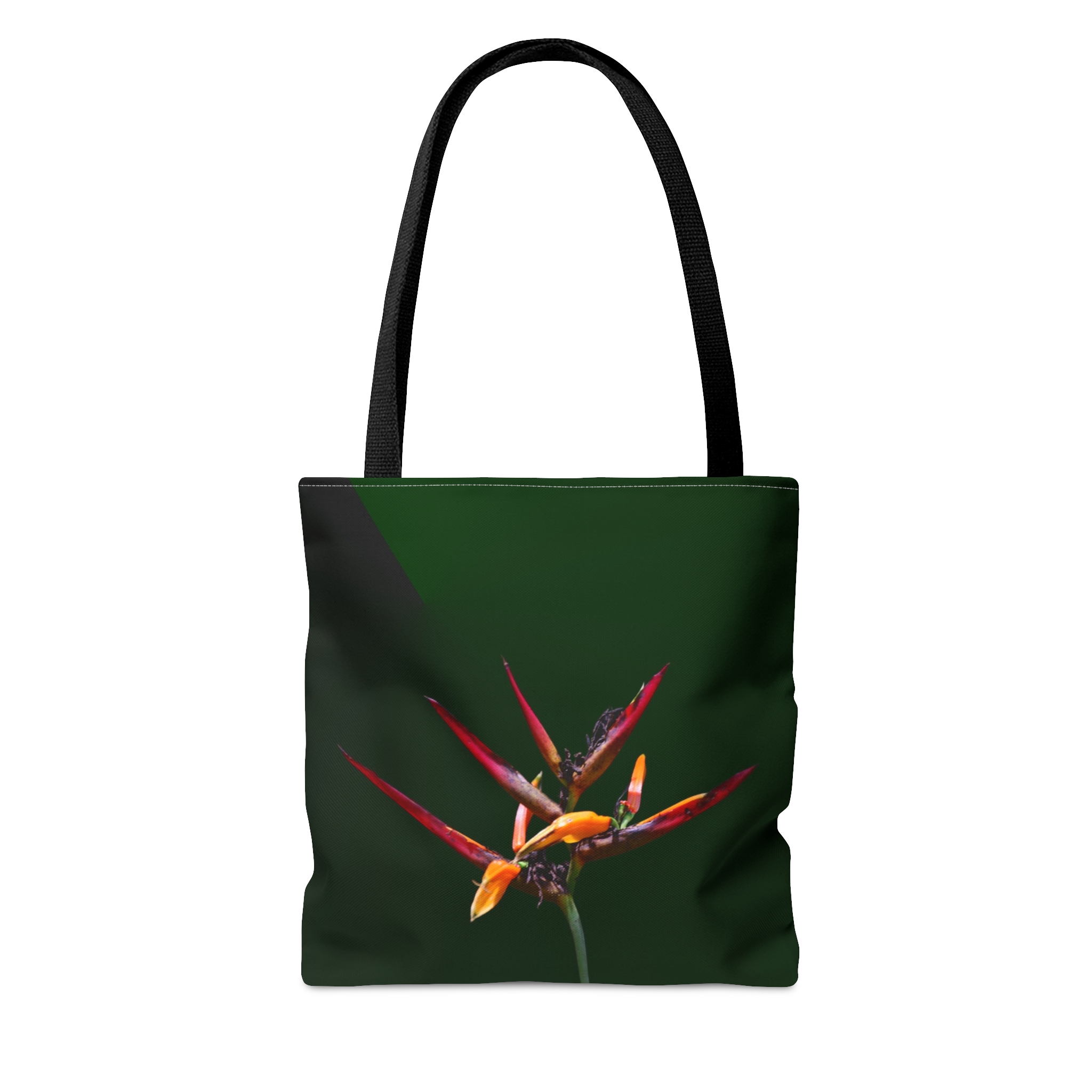 Floral Tote Bag BIRD OF PARADISE green - Image 10