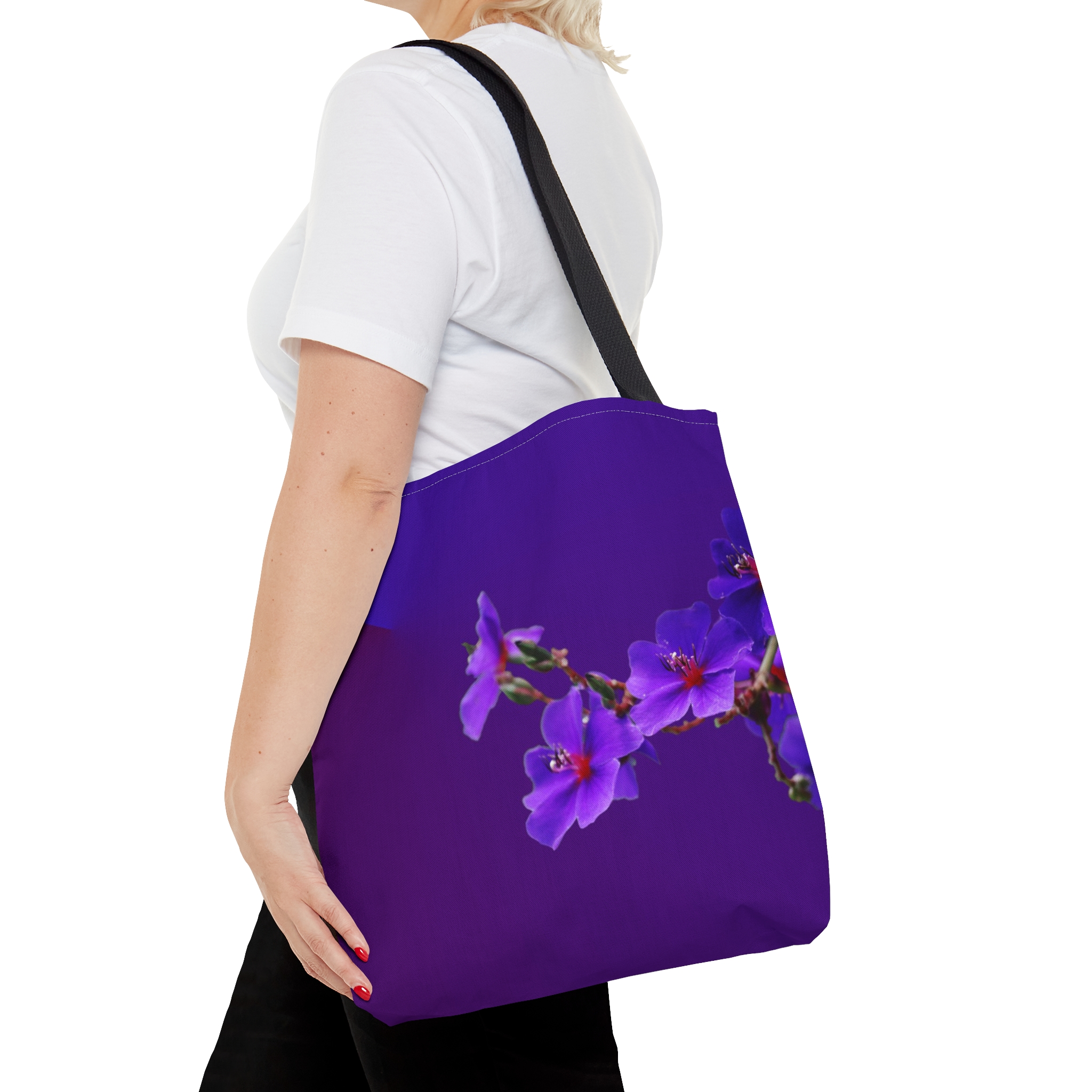 Floral Tote Bag VIOLET PRINCESS - Image 8
