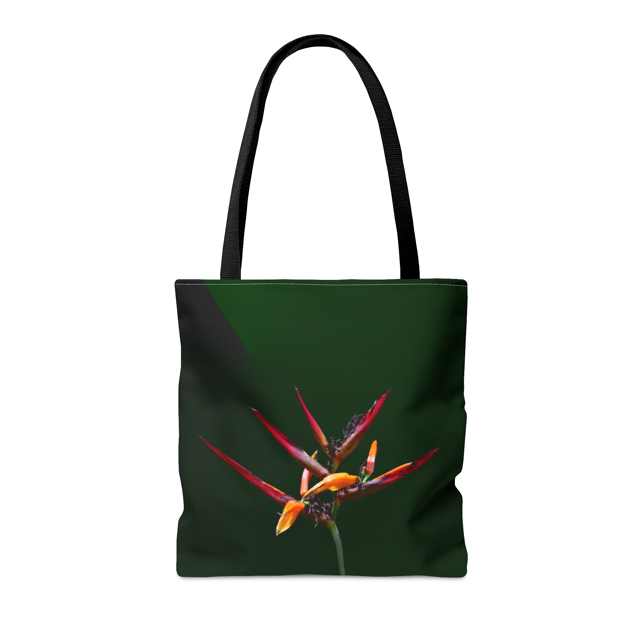 Floral Tote Bag BIRD OF PARADISE green - Image 6