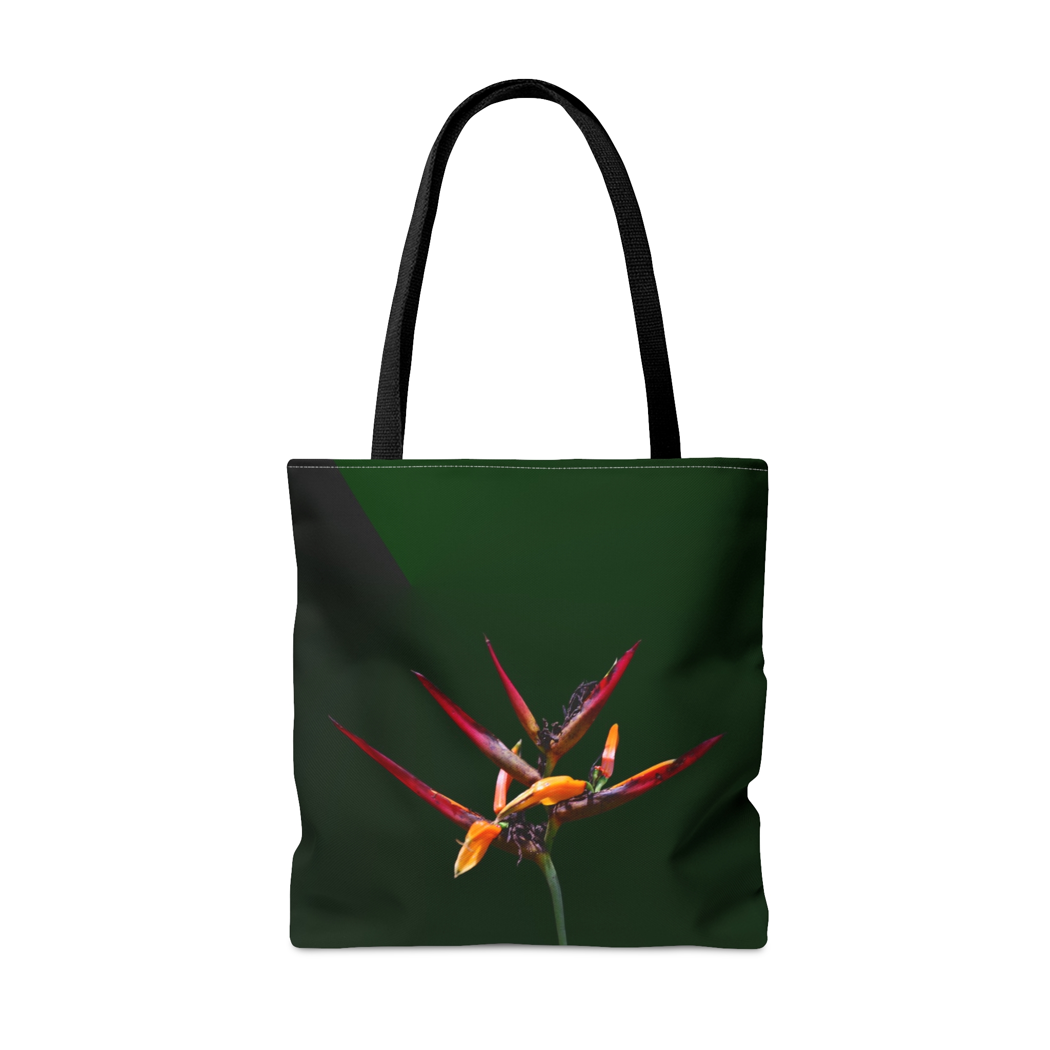 Floral Tote Bag BIRD OF PARADISE green - Image 2