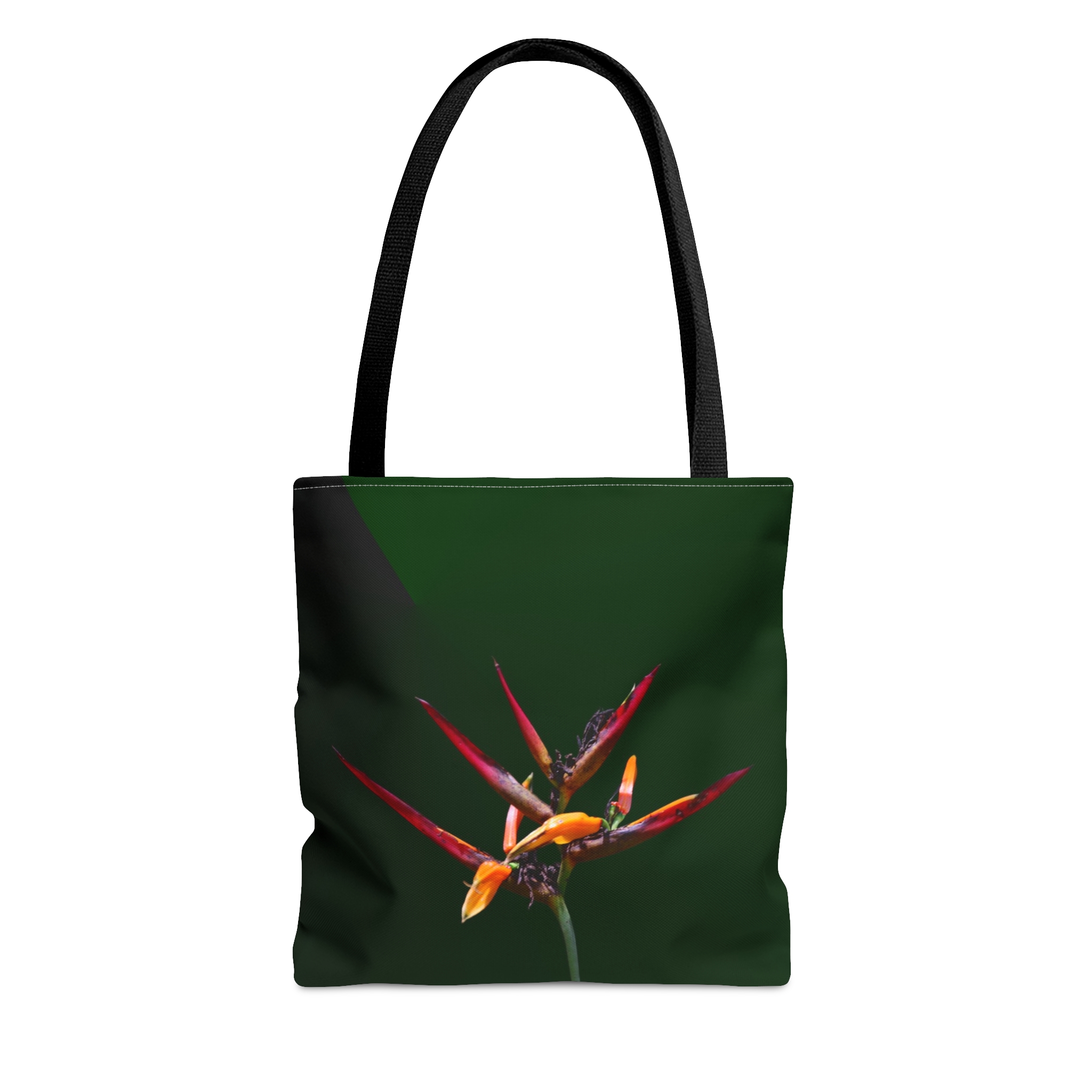 Floral Tote Bag BIRD OF PARADISE green - Image 9